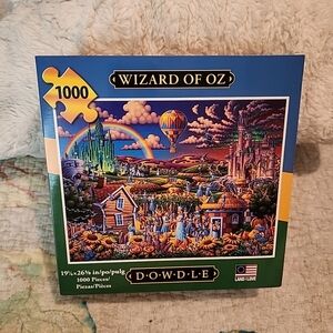 Wizard Of Oz - Dowdle 1000 Piece Jigsaw Puzzle - Made In USA